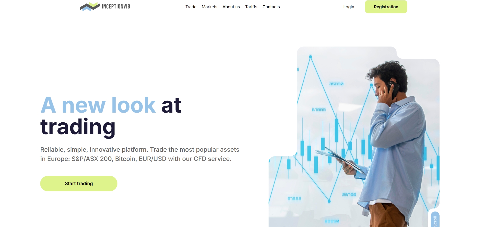 Отзывы InceptionVIB, обзор площадки, брокер мошенник